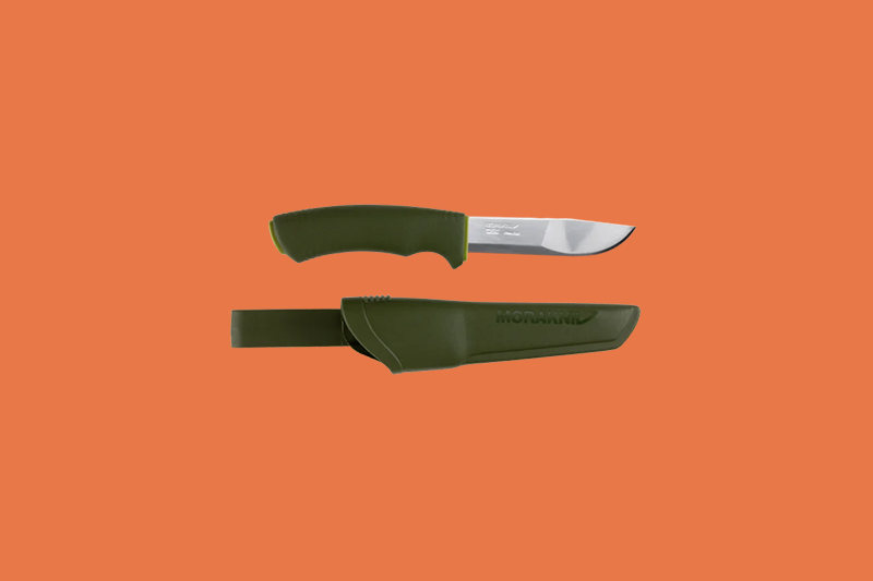 avis couteau mora bushcraft forest